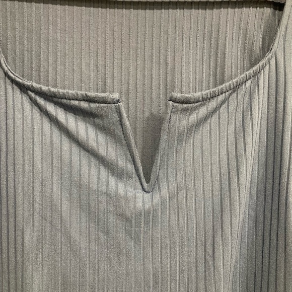 Women’s Long Sleeve Notched Neckline Bodysuit - Picture 5 of 6